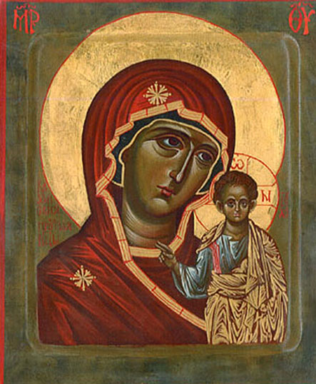 икона Казанской Божьей Матери